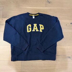 GAP Men's Navy Blue Sweater